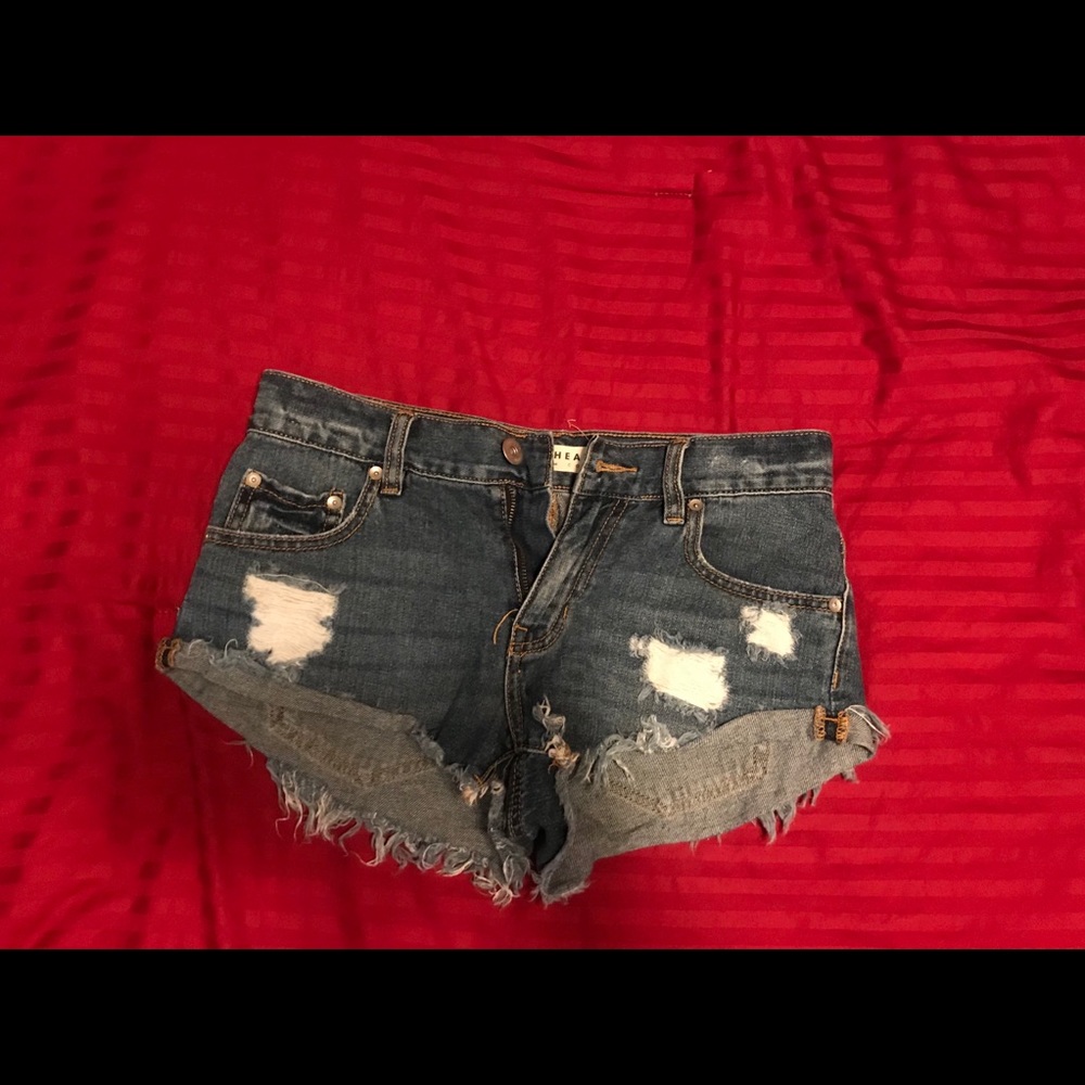 Jean shorts